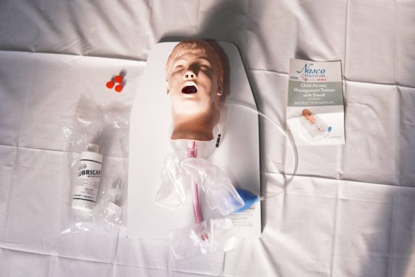 Child Airway Management Trainer with Stand